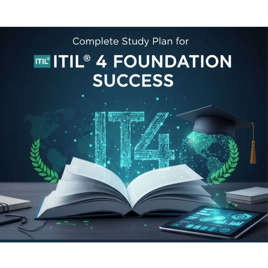 ScholarAcad Complete Study Plan for ITIL® 4 Foundation Success